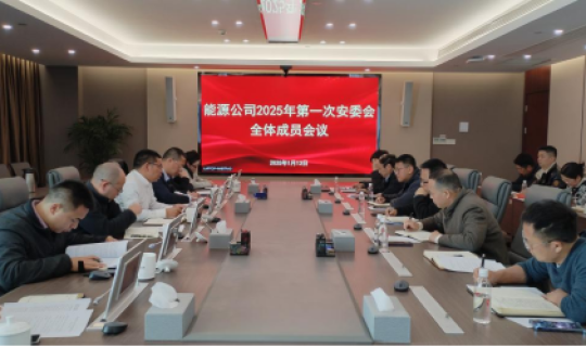 能源公司召开2025年第一次安委会全体成员会议