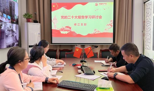 现场实践学 联系生产学 线上线下学——能源公司各级党组织掀起学习贯彻党的二十大精神热潮 